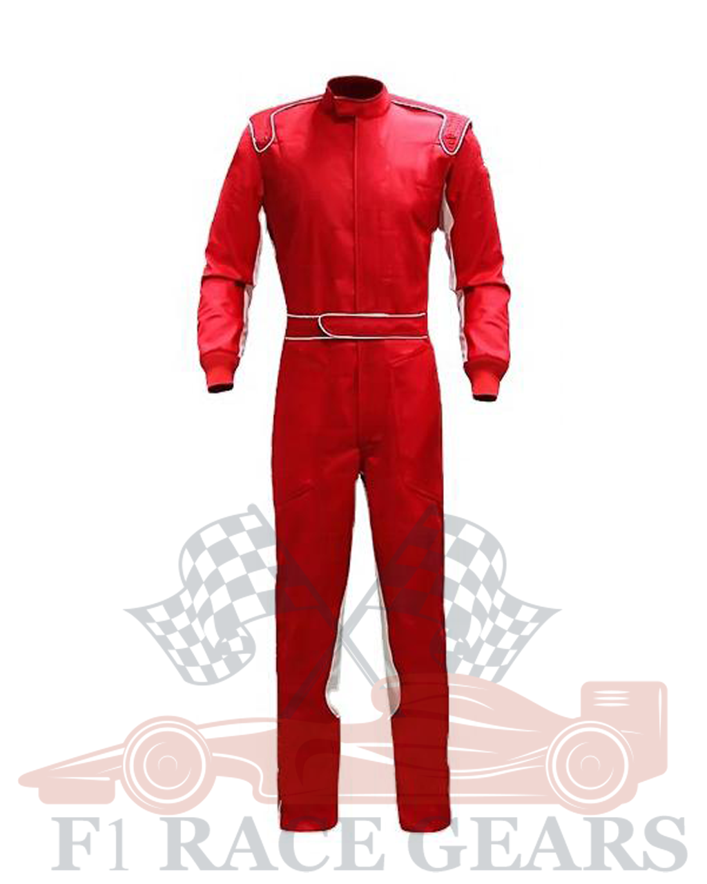 Go kart cardura race suit / Red & White