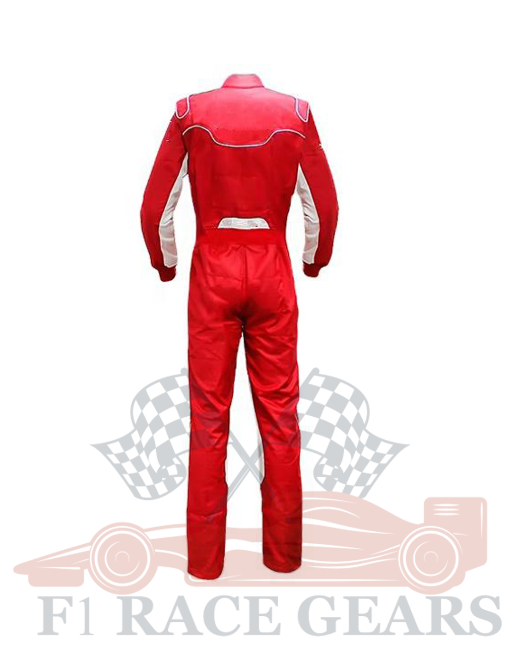 Go kart cardura race suit / Red & White