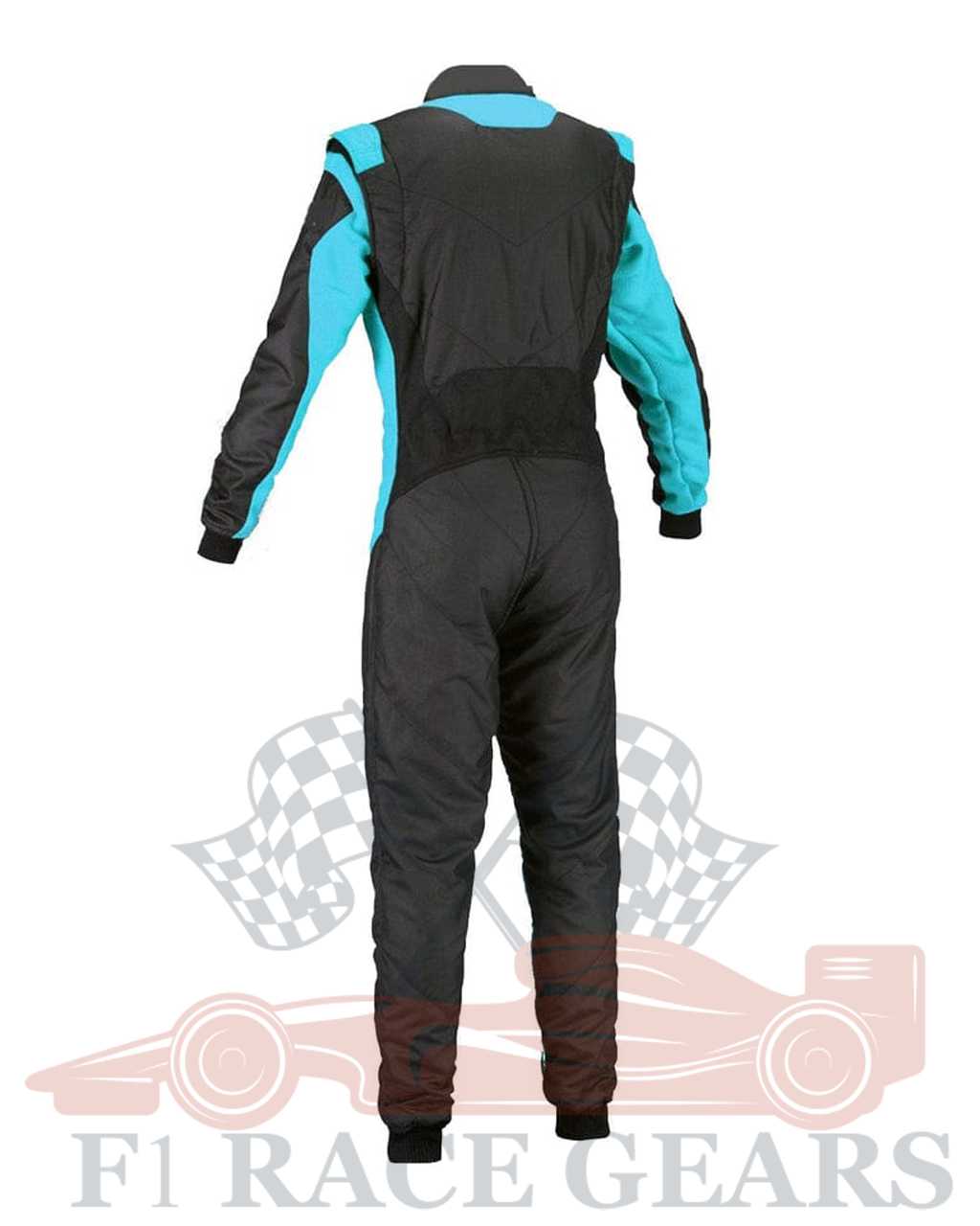 Go kart cardura race suit / Blue & Blkack