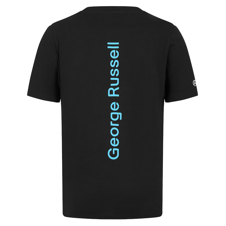 Mercedes AMG Petronas F1 George Russell 63 T-Shirt – Blue
