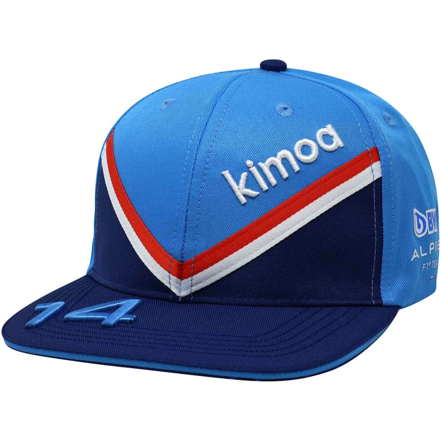 BWT Alpine F1 Team 2022 Kimoa Fernando Alonso Special Edition French GP Cap