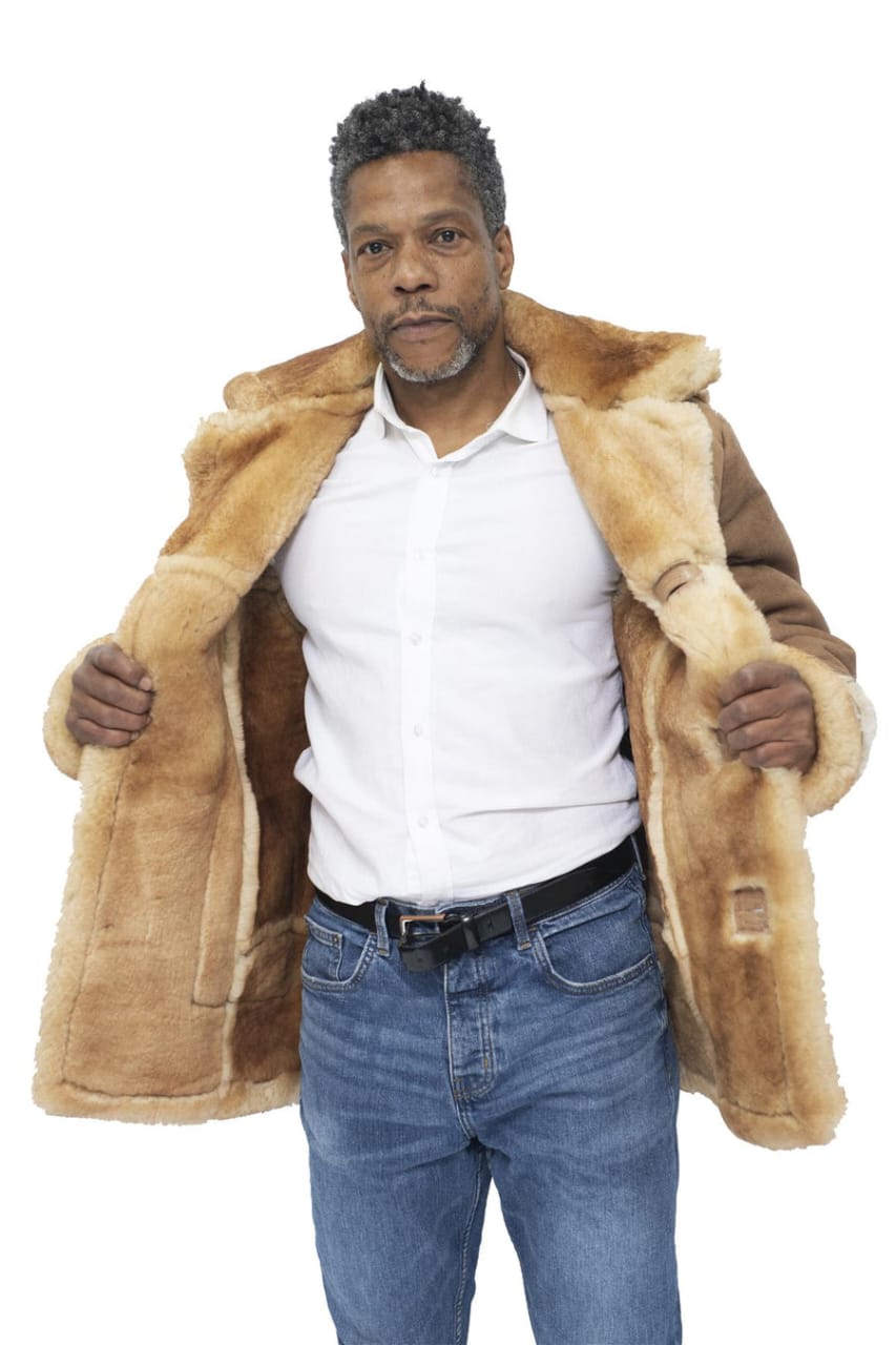 MEN’S DESIGNER WINTER SHEEPSKIN FUR COAT-ZARAGOZA