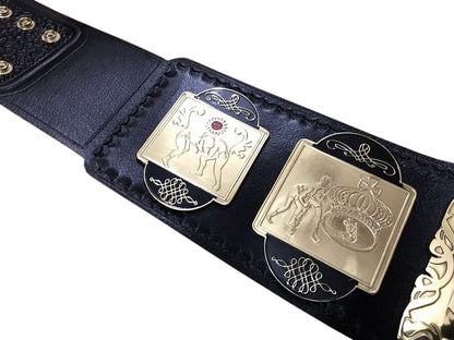 NWA Western States Wrestling Championship Heavyweight Belt.