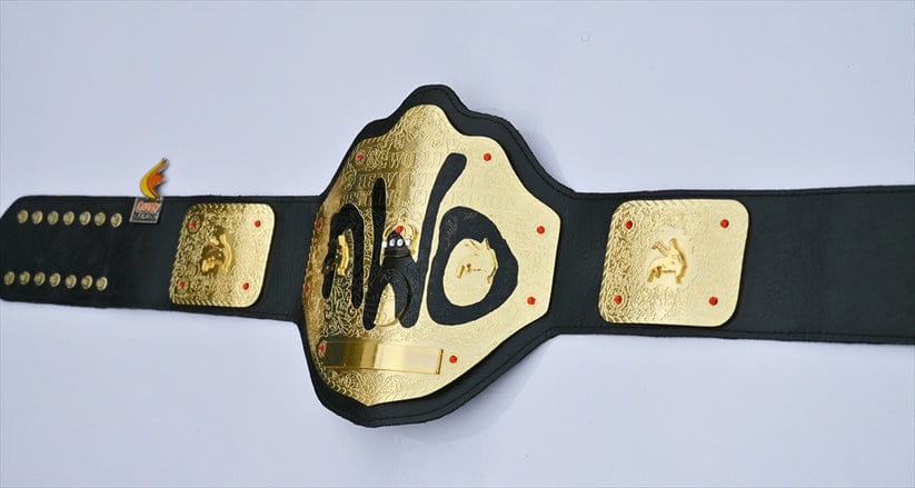 nWo Spray Paint WCW Wrestling Championship Title Belt