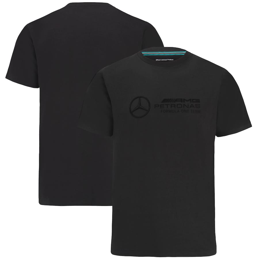 Mercedes Petronas F1 Stealth Large Logo T-Shirt