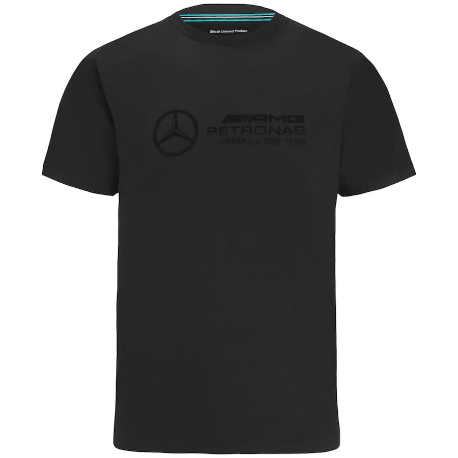 Mercedes AMG Petronas F1 Stealth Large Logo T-Shirt