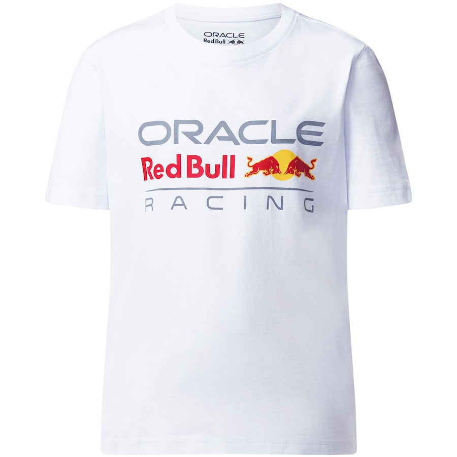 Red Bull Racing Large Logo T-shirt – White