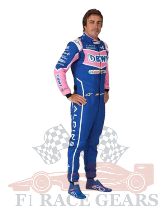 F1 Fernando Alonso 2022 race suit