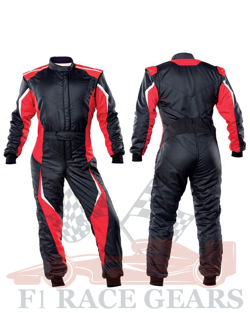 Go kart cardura race suit / Red & Black