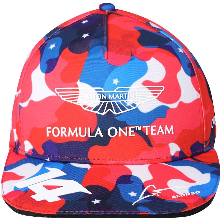 Aston Martin Aramco Cognizant F1 2023 Fernando Alonso Special Edition USA GP Cap