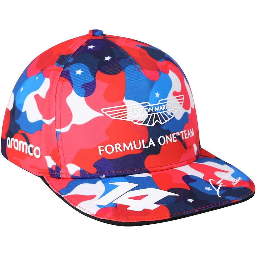 Aston Martin Aramco Cognizant F1 2023 Fernando Alonso Special Edition USA GP Cap