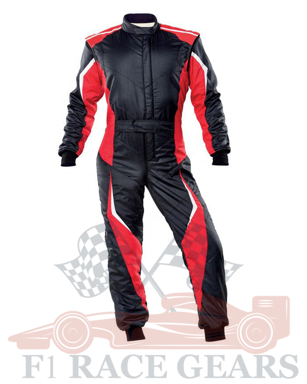 Go kart cardura race suit / Red & Black