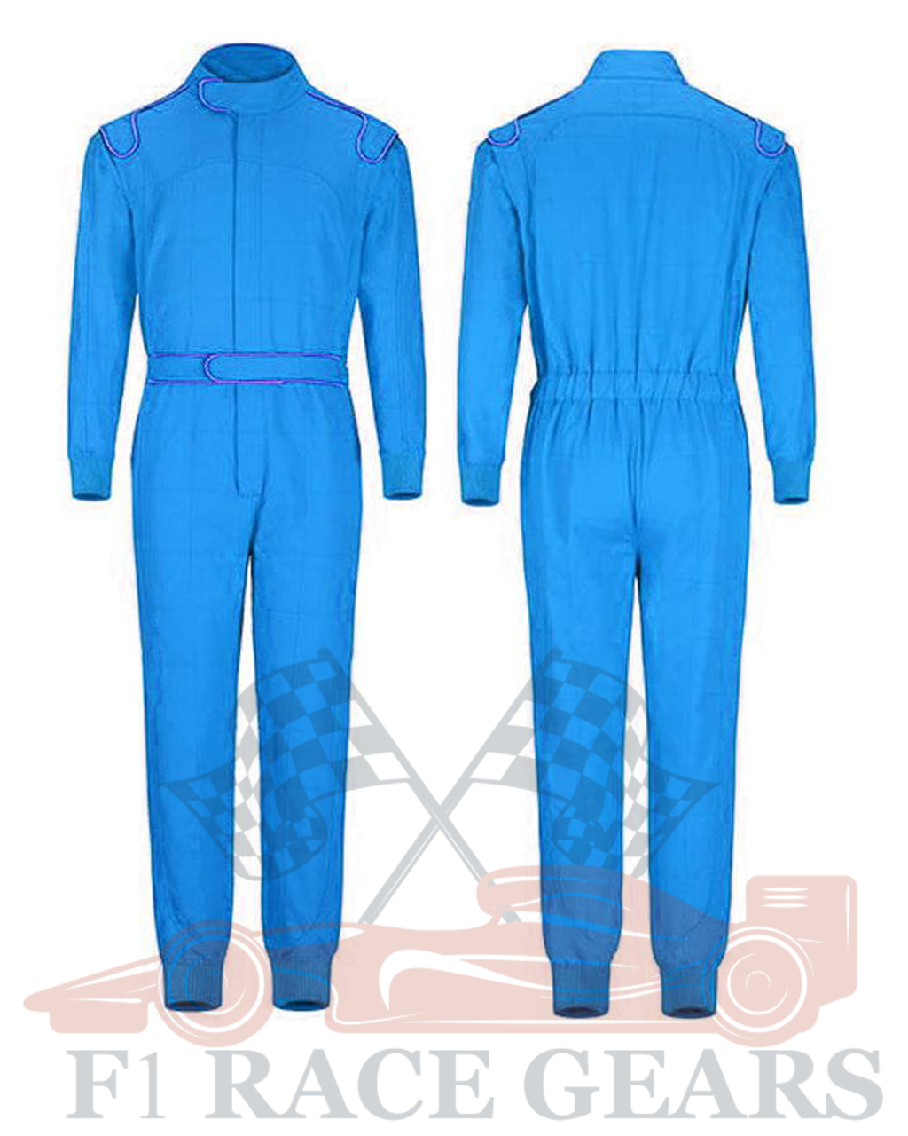 Go kart cardura race suit / Sky Blue