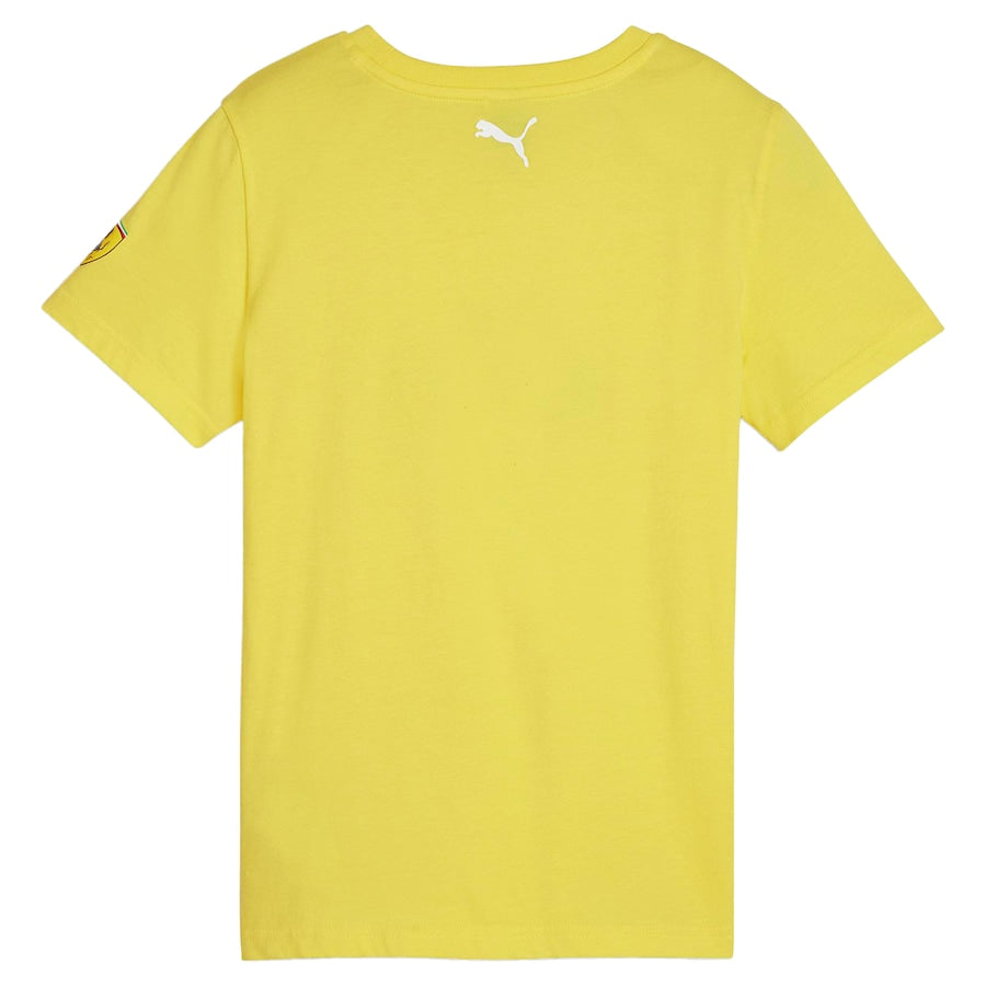 Race Graphic T-Shirt – Yellow