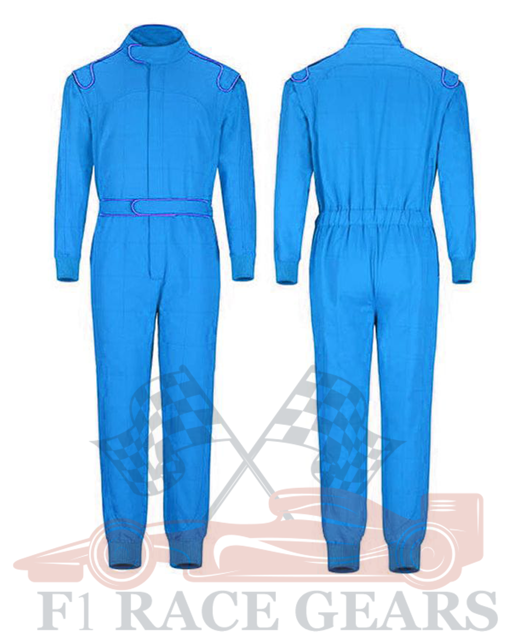 Go kart cardura race suit / Sky Blue