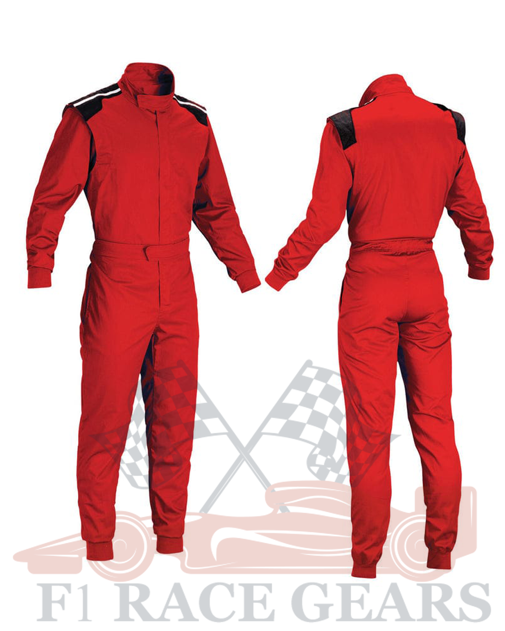 Go kart cardura race suit / Red & Black