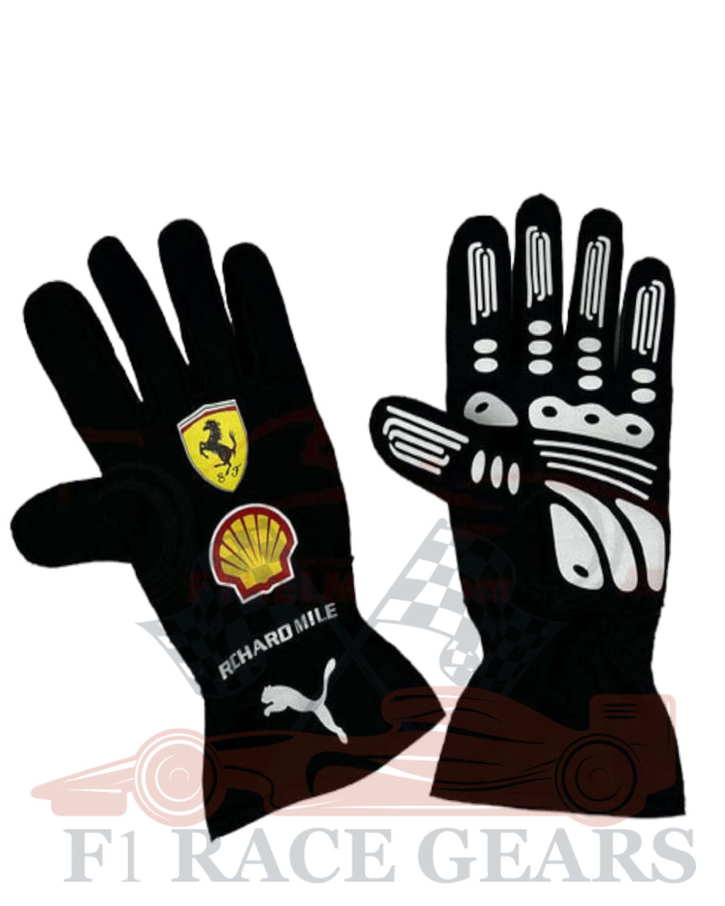 F1 Carlos Sainz  2022 race gloves