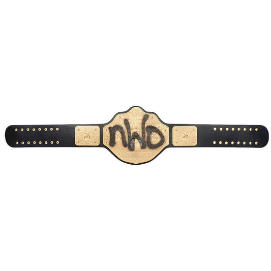 nWo Spray Paint WCW Wrestling Championship Title Belt