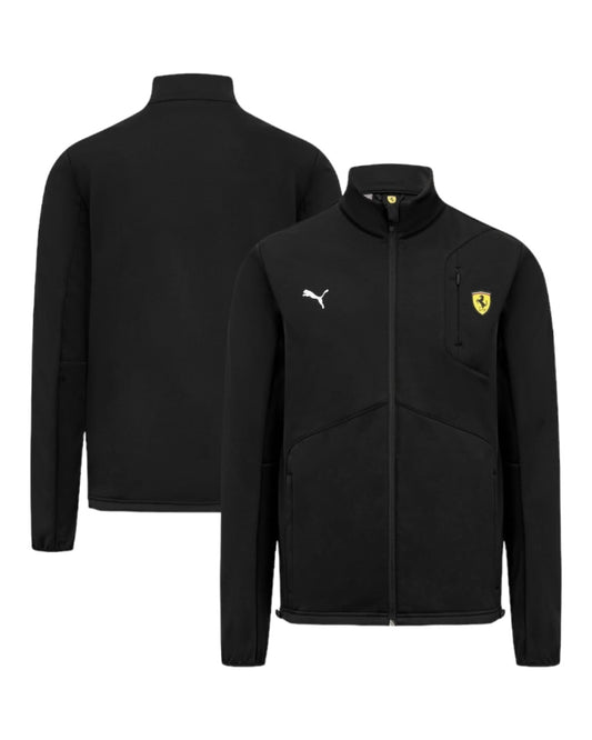 Scuderia Ferrari Puma Softshell Jacket - Black