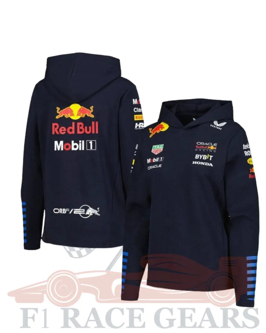 F1 2024 rad Bull racing fleece printed hoddy F1 RACE GEARS