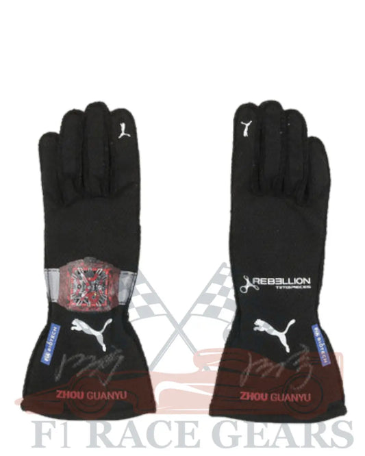 F1 Alfa Romeo Zhou Guanyu replica 2023 race gloves My Store