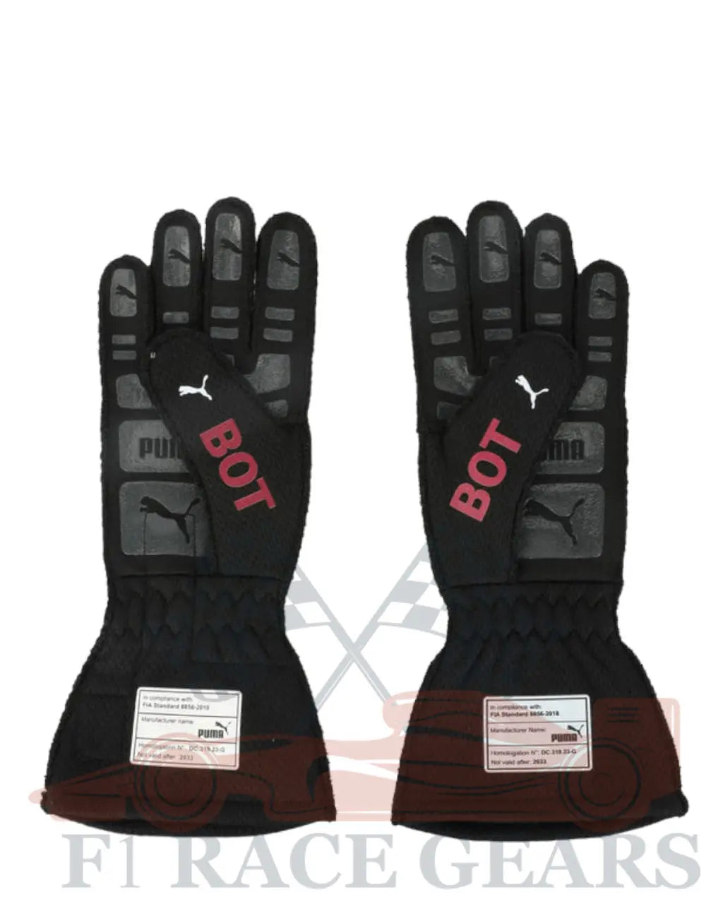 F1 Alfa Romeo valtteri bottas replica 2022 race gloves My Store