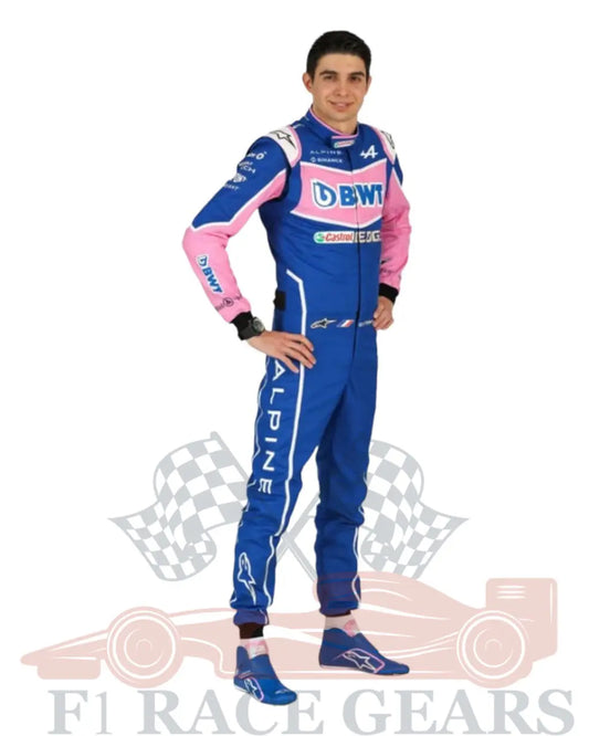 F1 Esteban ocon Alpine 2022 race suit My Store