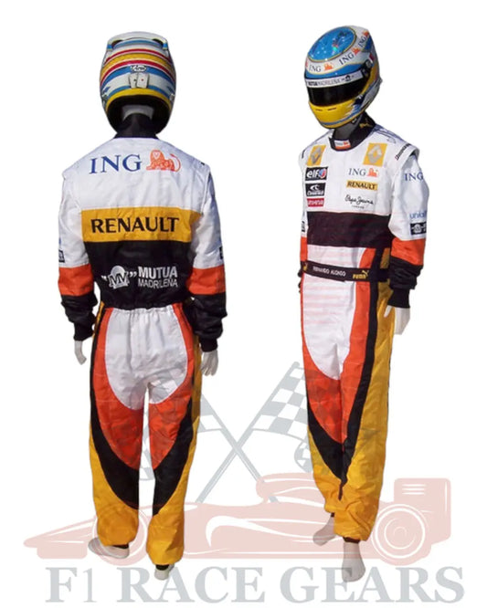 F1 Fernando Alonso 2008 race suit My Store