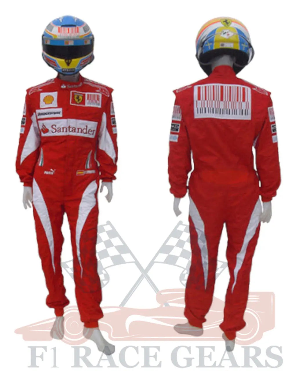 F1 Fernando Alonso 2010 race suit My Store