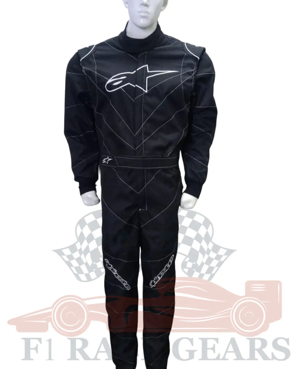 F1 Go kart embroidery Alpine replica race suit My Store