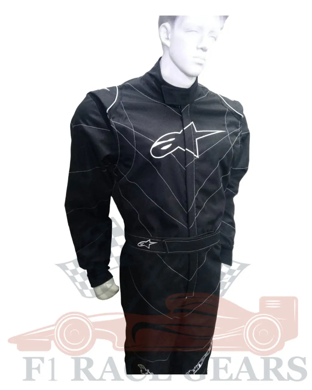 F1 Go kart embroidery Alpine replica race suit My Store