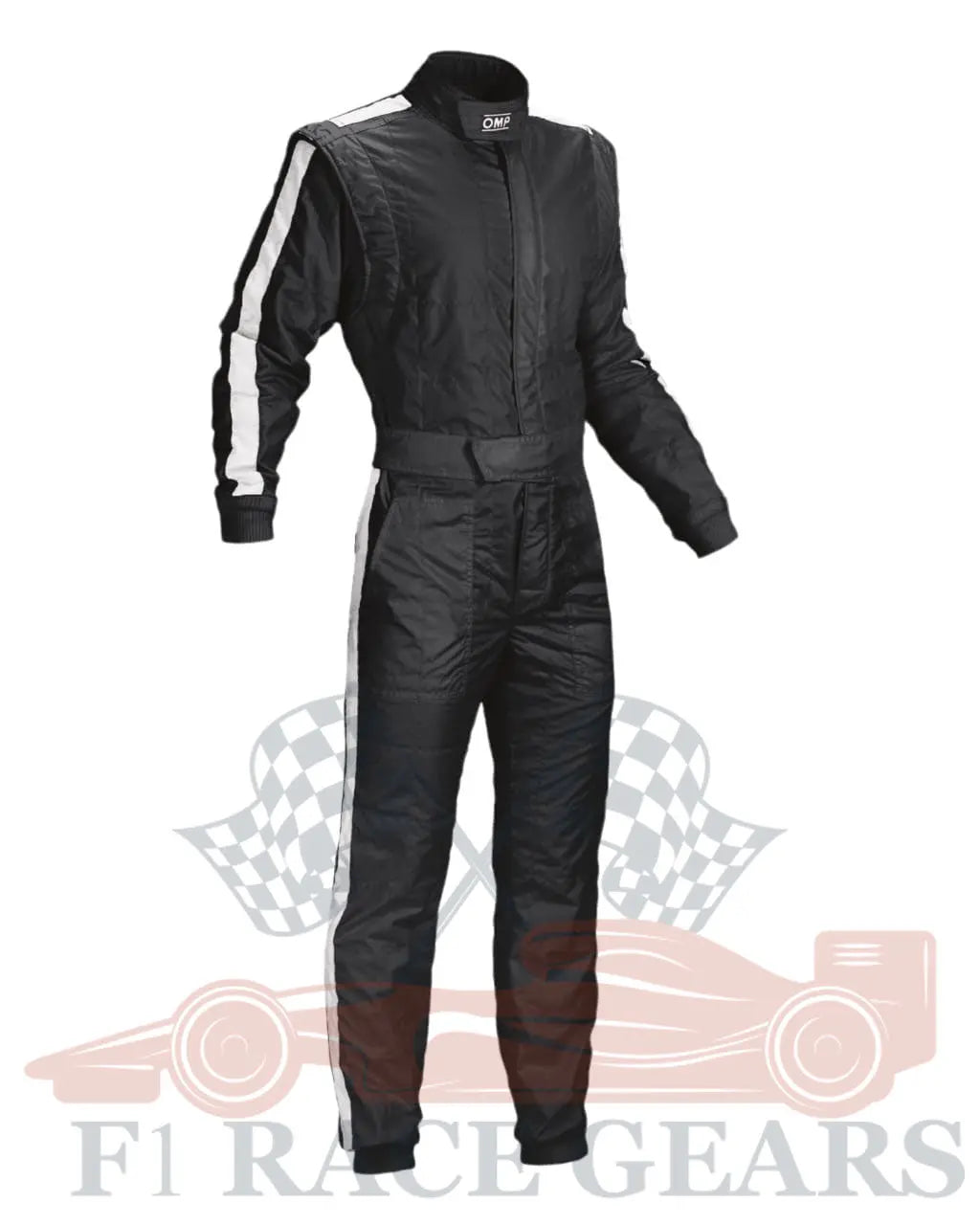 F1 Go kart embroidery omp one vintage replica kart race suit My Store