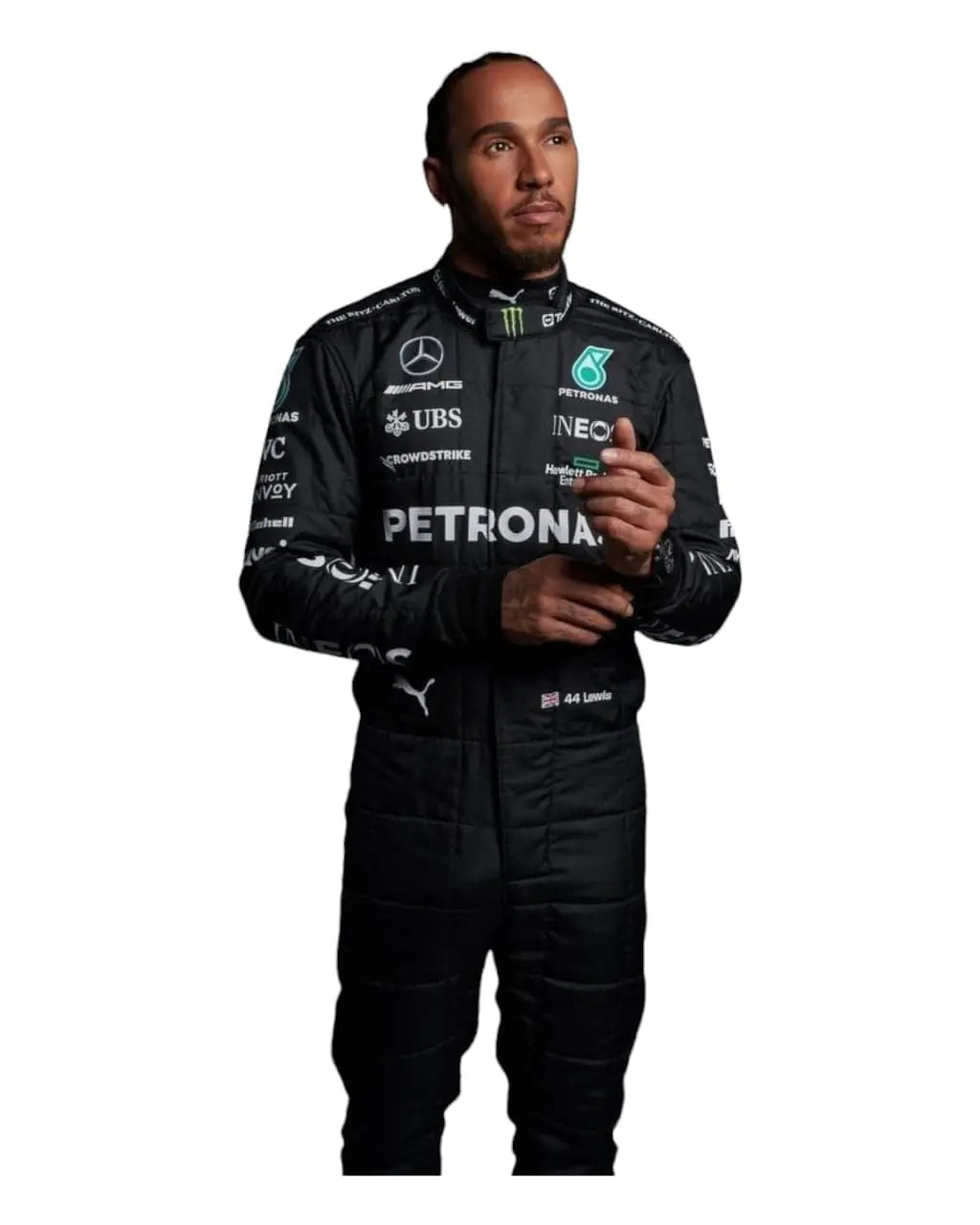 F1 Mercedes Lewis Hamilton 2023 race  suit My Store