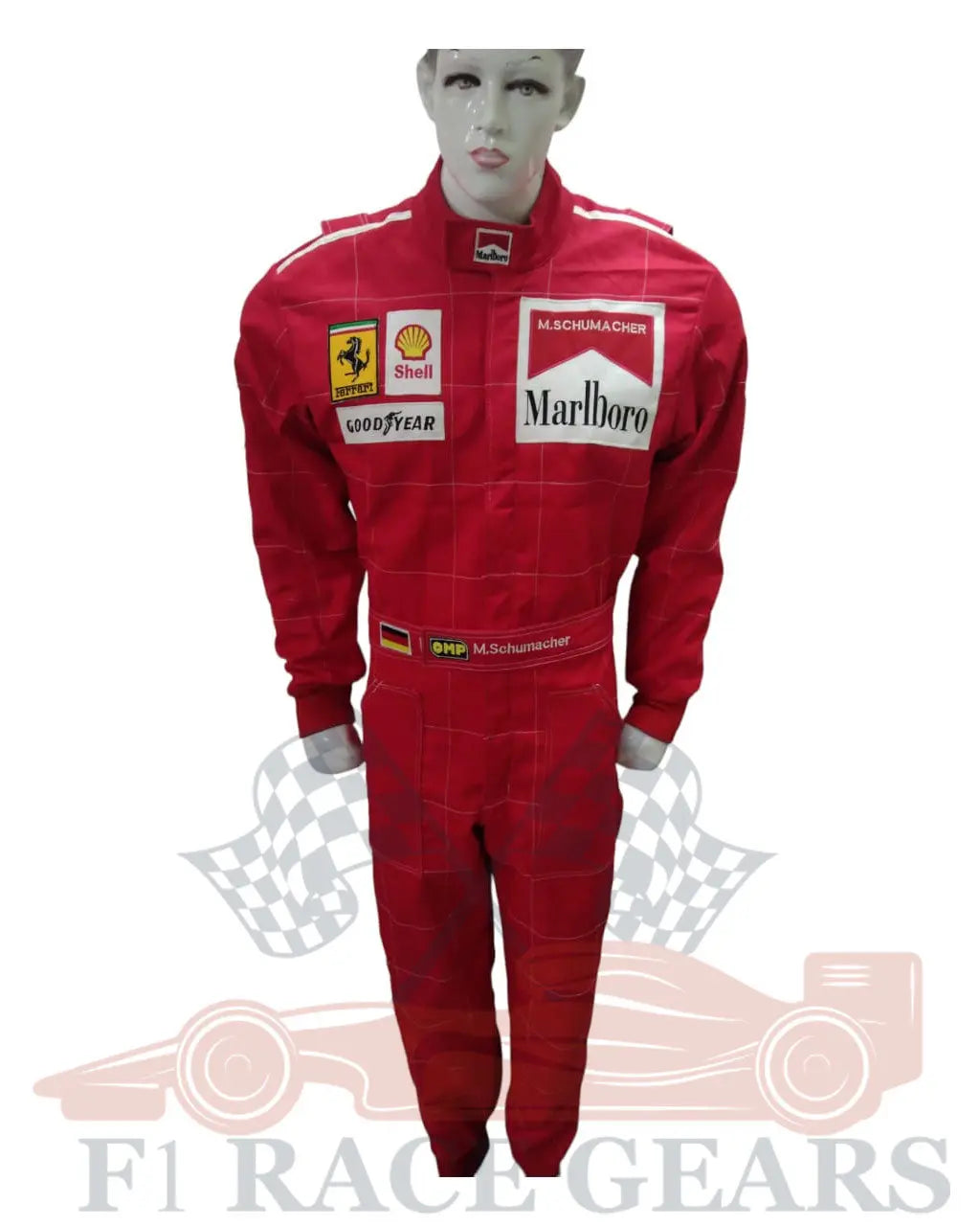 F1 Michael Schumacher 1996 replica embroidery patches race suit My Store