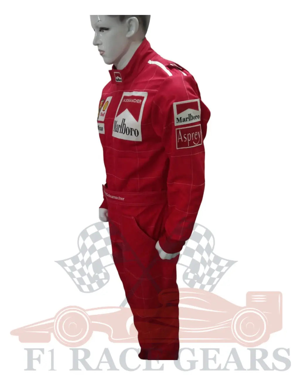 F1 Michael Schumacher 1996 replica embroidery patches race suit My Store