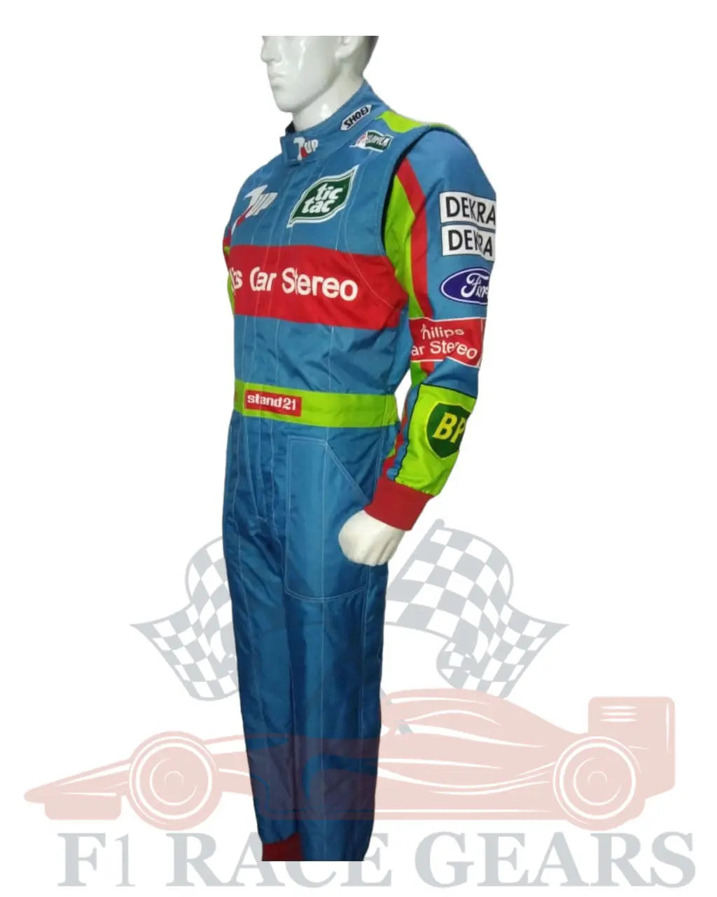 F1 Michael Schumacher 2006 replica printed race suit My Store