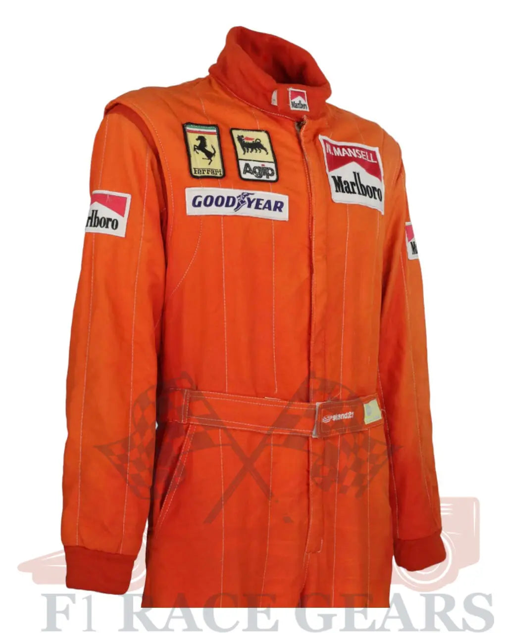 F1 Nigel mansell 1989 replica embroidery patches race suit My Store