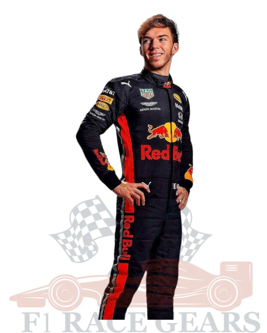 F1 Pierre Gasly Red bull 2019 race suit My Store