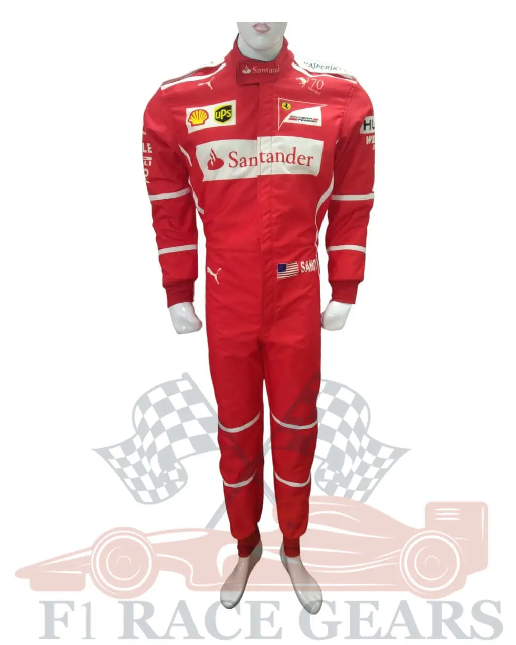 F1 Sebastian vettel  Australian gp 2017 ferrari race suit My Store