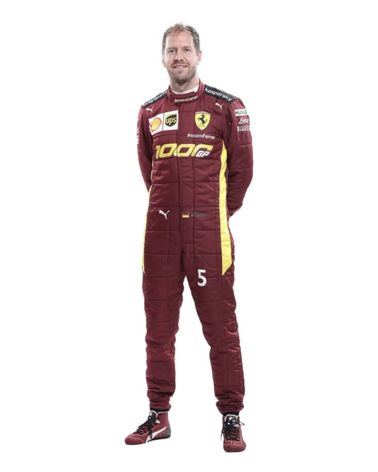 F1 Sebastian vettel Ferrari 2020 race suit My Store