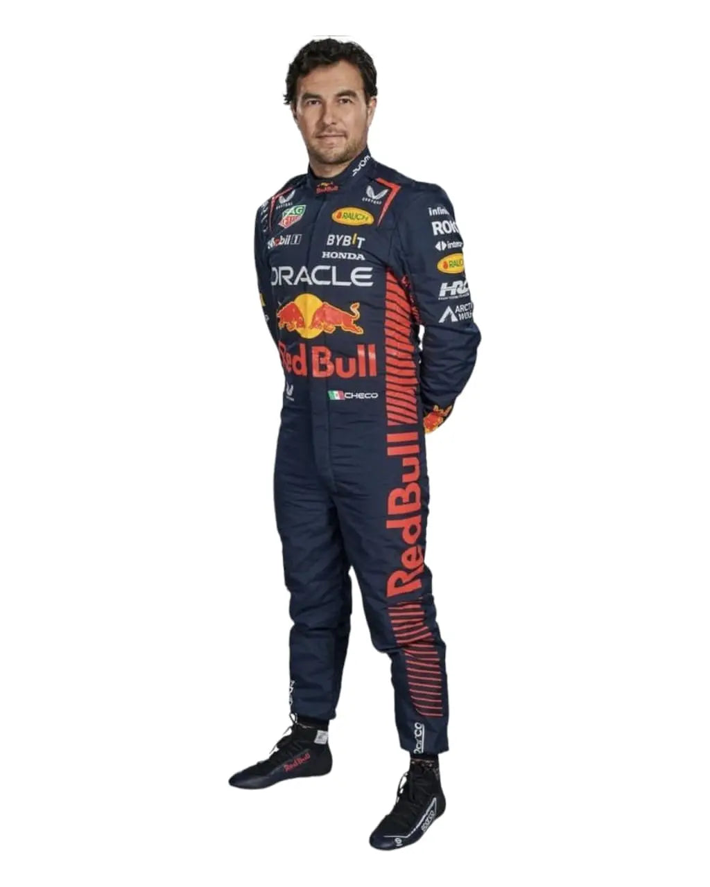 F1 Sergio perez Red bull Honda Oracle 2023 race suit My Store