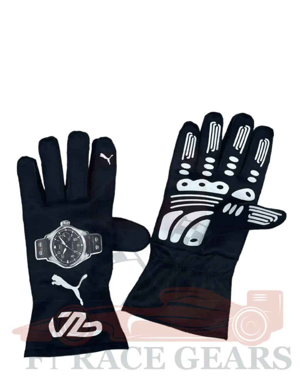 F1 Valtteri Bottas 2021 Replica Mercedes Race Gloves My Store