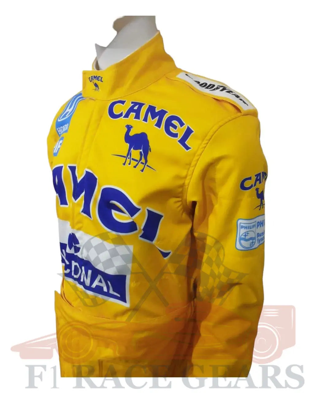 F1 ayrton senna 1987 replica printed Race suit My Store