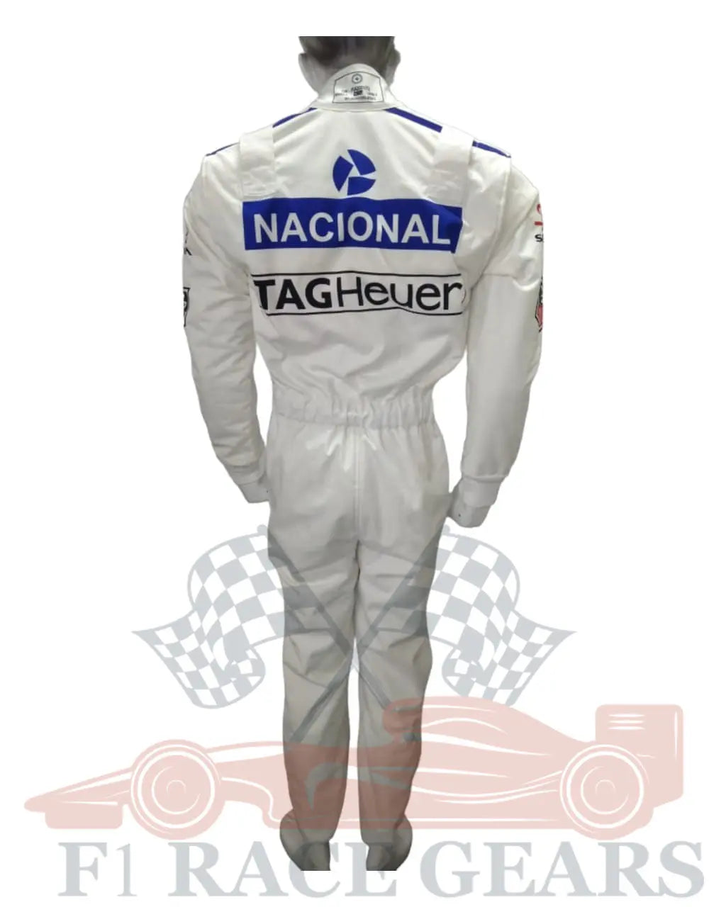 F1 ayrton senna 1993 replica printed Race suit My Store