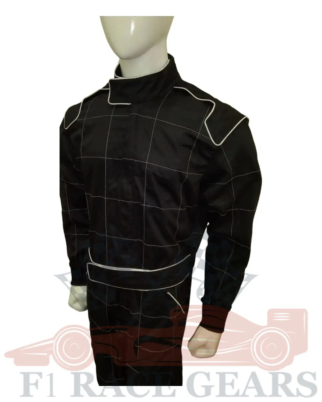 F1 go kart cordura race suit Black My Store