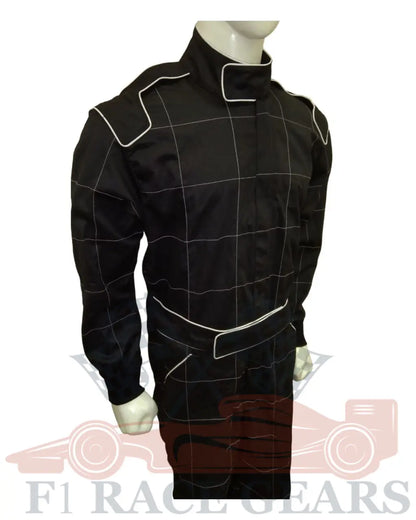 F1 go kart cordura race suit Black My Store