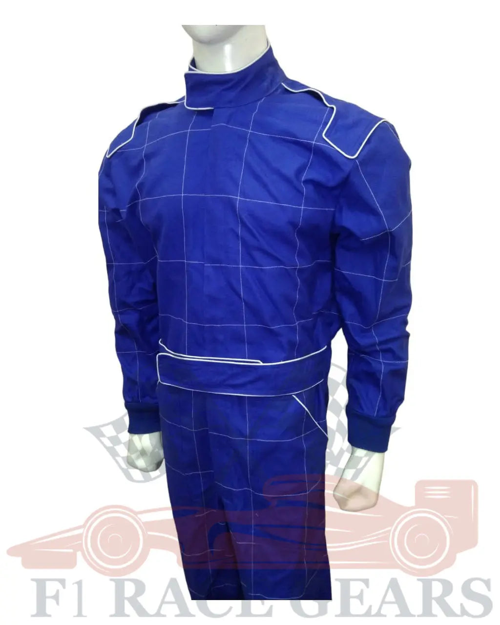 F1 go kart cordura race suit Blue My Store