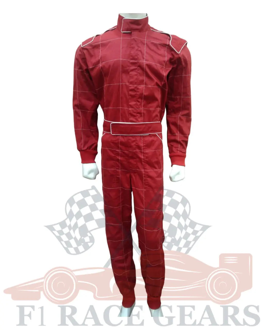 F1 go kart cordura race suit Red - F1 RACE GEARSF1 Race Gears