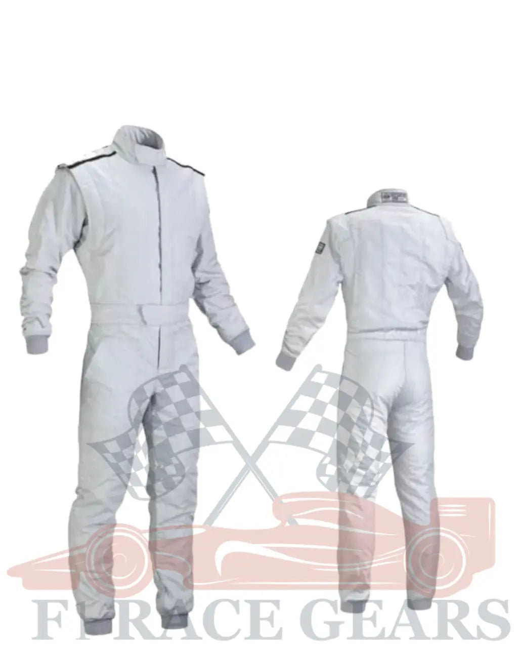 F1 go kart cordura race suit White My Store