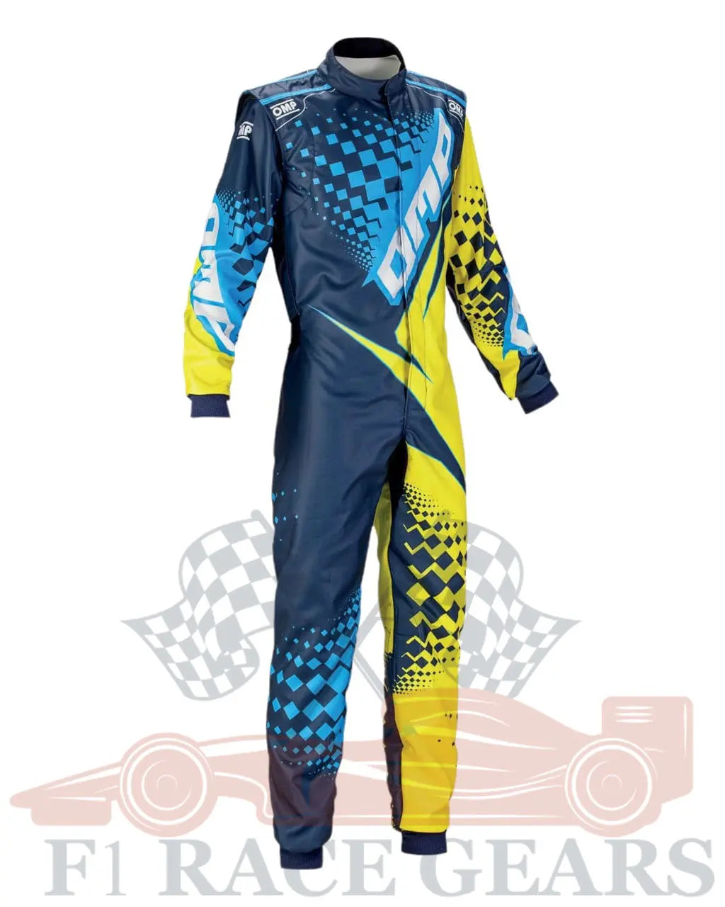 F1 go kart printed omp kS-2R replica kart race suit My Store